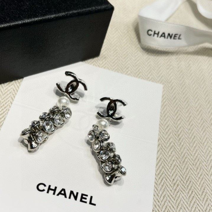Ch*el earrings